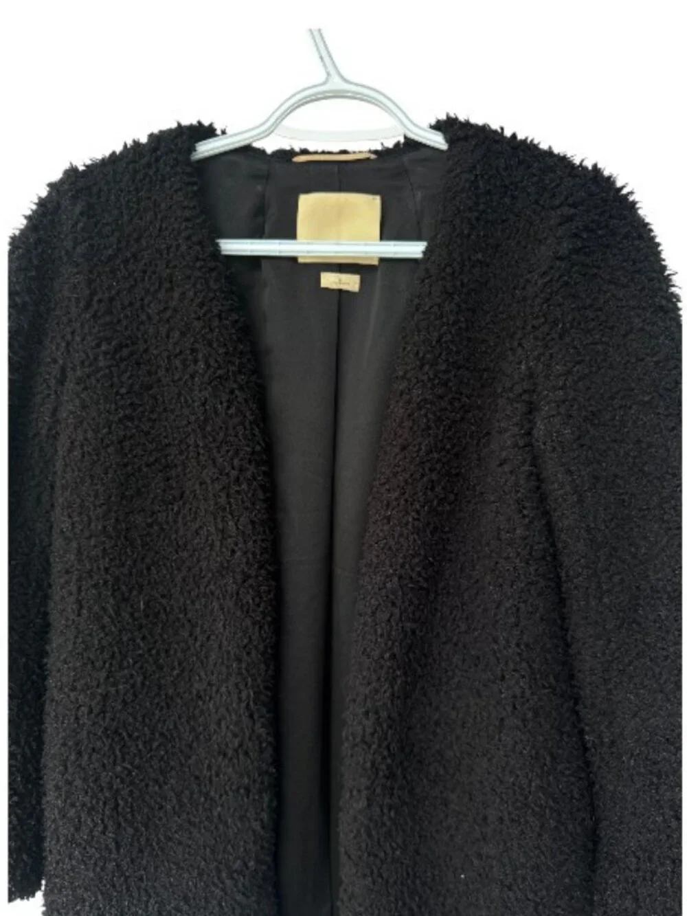 Wilfred Laboratoire teddy coat black women's size XS - Picture 4 of 7